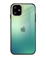 Shop Dusty Green Premium Glass Case for Apple iPhone 11 (Shock Proof, Scratch Resistant)-Front