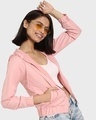 Shop Women's Pink Jacket-Front