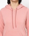 Shop Women's Pink Plus Size Hoodie-Full