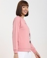 Shop Dusty Pink Plus Size Fashion Sweatshirts-Design