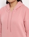 Shop Women's Pink Oversized Plus Size Hoodie