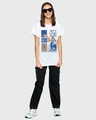 Shop Women's White Dynamic Duo Graphic Printed Boyfriend T-shirt-Design