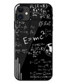 Shop E=Mc2 Mass Energy Equivalence Premium Glass Case for Apple Iphone 11(Shock Proof, Scratch Resistant)-Front