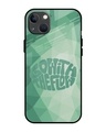 Shop Go With The Flow Premium Glass Cover for Apple iPhone 13-Front
