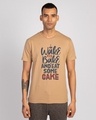 Shop Eat Some Cake Half Sleeve T-Shirt-Front