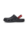 Shop Men Black Solid Synthetic Clogs