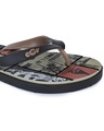 Shop Men Grey Printed Synthetic Slippers & Flip Flops