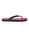 Shop Ego Shoes Men Red Printed Synthetic Slippers & Flip Flops-Full