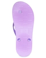 Shop Women Purple Printed Synthetic Slippers & Flip Flops