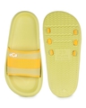 Shop Women Yellow Colorblock Synthetic Sliders