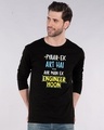 Shop Ek Engineer Hoon Full Sleeve T-Shirt-Front