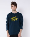 Shop Ekta Tiger Full Sleeve T-Shirt-Front