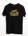 Shop Ekta Tiger Half Sleeve T-Shirt-Front