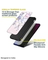Shop Elegant Floral Printed Premium Glass Cover for Oppo A16K (Shockproof, Light Weight)-Design
