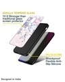 Shop Elegant Floral Printed Premium Glass Cover for OPPO F21 Pro 5G (Shockproof, Light Weight)-Design