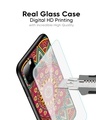Shop Elegant Mandala Premium Glass Case for Poco X5 Pro 5G (Shock Proof, Scratch Resistant)-Full