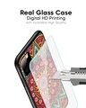 Shop Elegant Mandala Premium Glass Case for Redmi Note 12 5G (Shock Proof, Scratch Resistant)-Full