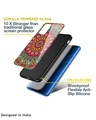 Shop Elegant Mandala Printed Premium Glass Case for Redmi A1plus (Shock Proof,Scratch Resistant)-Design
