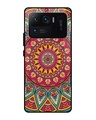 Shop Elegant Mandala Printed Premium Glass Cover For Mi 11 Ultra (Impact Resistant, Matte Finish)-Front