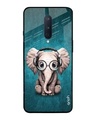 Shop Elephant Printed Silicon Glass Cover For OnePlus 8 (Light Weight, Impact Resistant)-Front