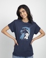 Shop Elsa Believe Boyfriend T-Shirt (DL)-Front