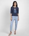 Shop Elsa Stay Strong 3/4th Sleeve Slim Fit T-Shirt (DL)-Design