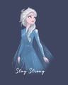 Shop Elsa Stay Strong 3/4th Sleeve Slim Fit T-Shirt (DL)-Full