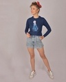 Shop Elsa Stay Strong Fleece Light Sweatshirts (DL)-Design