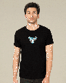 Shop Endgame Iron Man Glow In Dark Half Sleeve T-Shirt (AVEGL) -Front