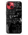 Shop E=Mc2 Mass Energy Equivalence Premium Printed Glass Cover for Apple iPhone 14-Front