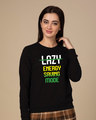 Shop Energy Saving Mode Light Sweatshirt-Front