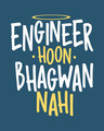 Shop Engineer Bhagwan Half Sleeve T-Shirt