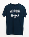 Shop Engineering Ek Dhoka Half Sleeve T-Shirt-Front