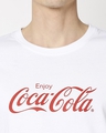 Shop Enjoy Coca-Cola 2.0 Half Sleeves T-Shirt