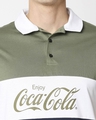Shop Enjoy Coca-Cola Half Sleeves Polo T-Shirt
