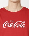 Shop Men's Red Enjoy Coca-Cola Typography Vest