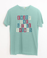 Shop Enjoy The Little Things Half Sleeve T-Shirt-Front