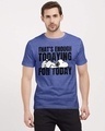Shop Enough Todaying Peanuts Official Half Sleeves Cotton T-shirt