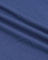 Shop Ensgn Blue Half Sleeve Hoodie T-Shirt