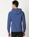 Shop Ensign Blue Basic Hoodie Sweatshirt-Full