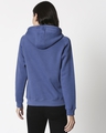 Shop Ensign Blue Basic Hoodie Sweatshirt-Full