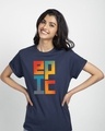 Shop Epic Stack Boyfriend T-Shirt-Front