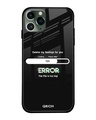 Shop Error Premium Glass Case for Apple iPhone 11 Pro (Shock Proof, Scratch Resistant)-Front