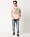 Shop Essentials Half Sleeve T-Shirt Seashell Pink-Full