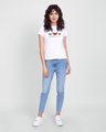 Shop Women's White Every Shape Printed T-shirt-Design