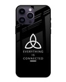 Shop Everything Is Connected Premium Glass Case for Apple iPhone 14 ProMax(Shock Proof,Scratch Resistant)-Front