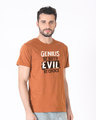 Shop Evil By Choice Half Sleeve T-Shirt-Design