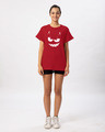 Shop Evil Smiley Boyfriend T-Shirt-Design
