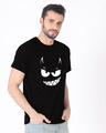 Shop Evil Smiley Half Sleeve T-Shirt-Design