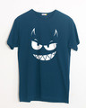 Shop Evil Smiley Half Sleeve T-Shirt-Front